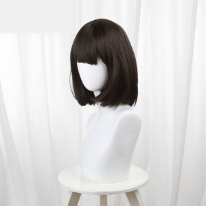 Megumi Kato Brown Short Cosplay Wig - 512U