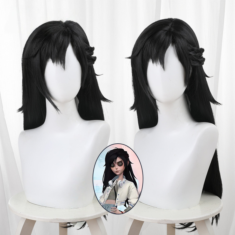 Antiquarian Scalp-top Long Straight Cosplay Wig for Identity V - 562O