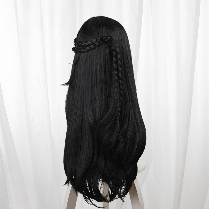 Antiquarian Scalp-top Long Straight Cosplay Wig for Identity V - 562O - Image 5