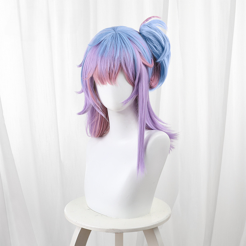 Diao Xiang San Se Gradient Clip-in Ponytail Long Cosplay Wig for Identity V - 562FA - Image 2