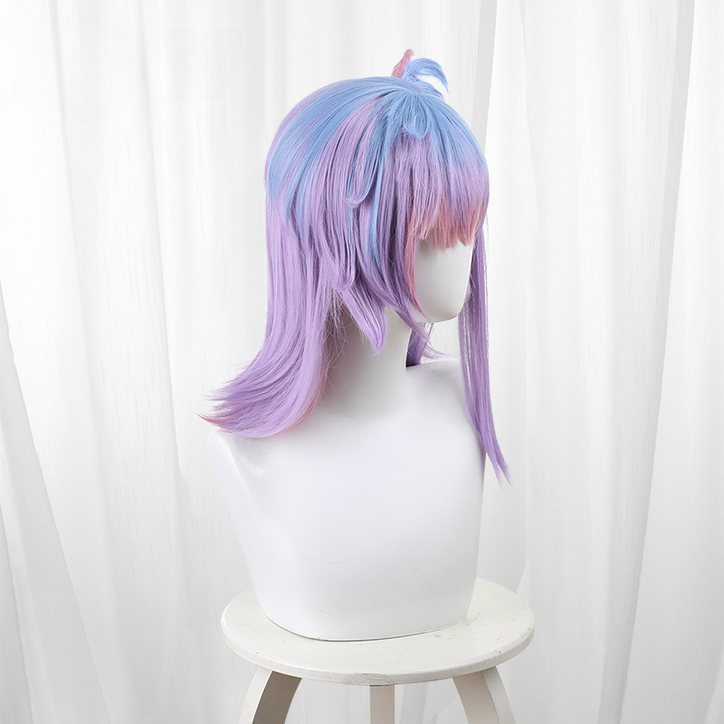 Diao Xiang San Se Gradient Clip-in Ponytail Long Cosplay Wig for Identity V - 562FA - Image 3