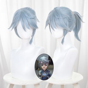 Prisoner Light Blue Short Ponytail Cosplay Wig for Identity V - 476HE