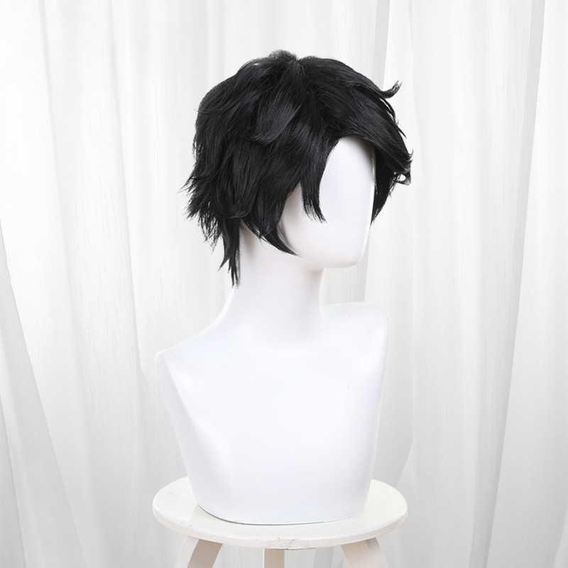 Prospector Short Flipped Styled Teased Cosplay Wig for Identity V - 562B - Image 2