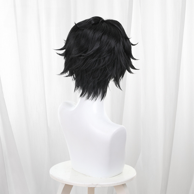 Prospector Short Flipped Styled Teased Cosplay Wig for Identity V - 562B - Image 5