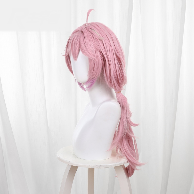 Encore Gradient White Scalp-top Twin Ponytail Cosplay Wig for Wuthering Waves - 572E - Image 3