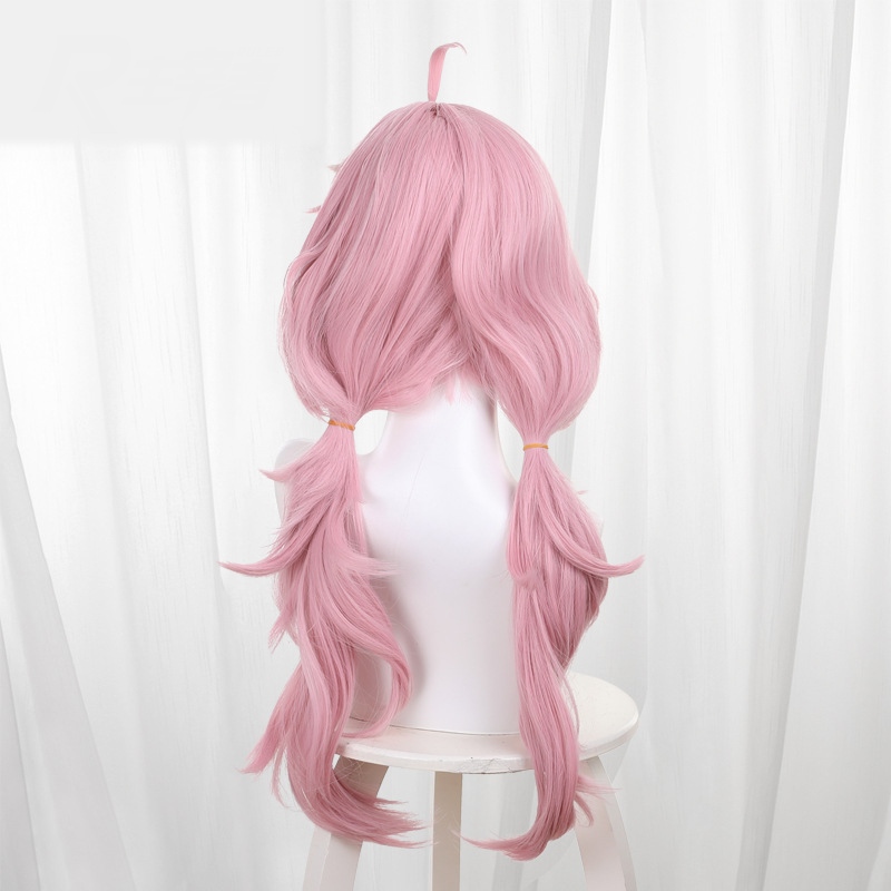 Encore Gradient White Scalp-top Twin Ponytail Cosplay Wig for Wuthering Waves - 572E - Image 4