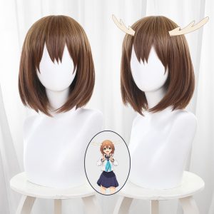 Noko Shikanoko Gradient Short Cosplay Wig for My Deer Friend Nokotan - 393D