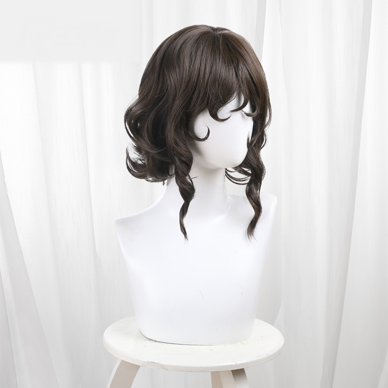 Gardener Brown Scalp-top Short Cosplay Wig for Identity V - 476MA - Image 2
