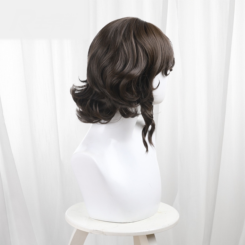Gardener Brown Scalp-top Short Cosplay Wig for Identity V - 476MA - Image 3