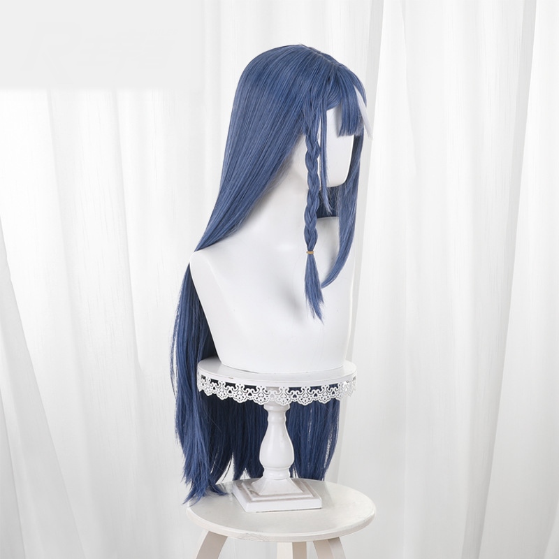 Xin Yin Dan Xue Blue Cosplay Wig for VTuber Legend: How I Went Viral after Forgetting to Turn Off My Stream - Image 4
