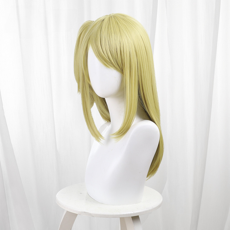 Lucy Golden Blonde Clip-in Side Ponytail Long Cosplay Wig for Fairy Tail - 178D - Image 2