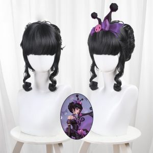 Bloody Queen Clip-in Hair Bun Cosplay Wig for Identity V - 562M