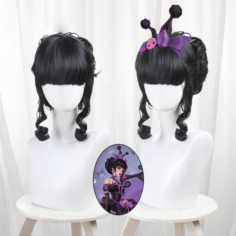 Bloody Queen Clip-in Hair Bun Cosplay Wig for Identity V - 562M