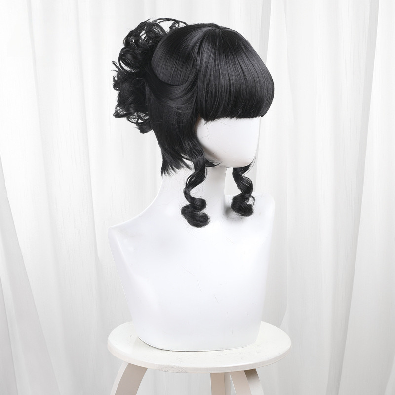 Bloody Queen Clip-in Hair Bun Cosplay Wig for Identity V - 562M - Image 4