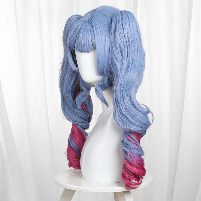 Hatsune Miku Gradient Clip-in Twin Ponytail Cosplay Wig for Hatsune Miku - 042Z - Image 5