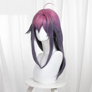 Noko Shikanoko Gradient Pink-purple Long Cosplay Wig for My Deer Friend Nokotan - 393F