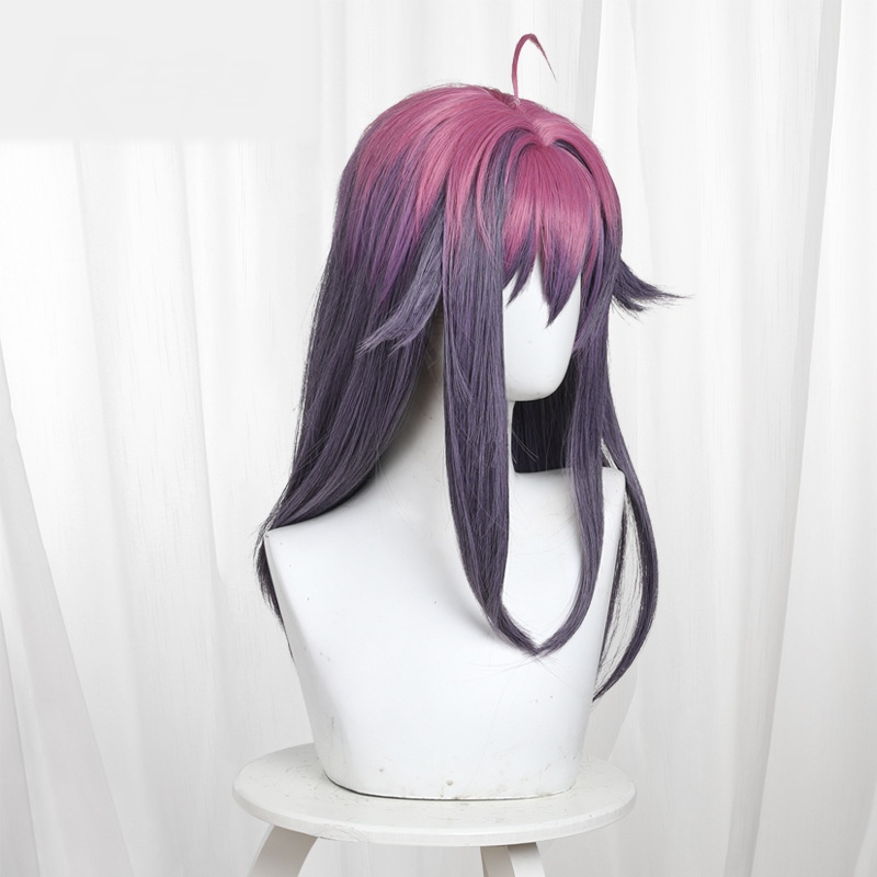 Noko Shikanoko Gradient Pink-purple Long Cosplay Wig for My Deer Friend Nokotan - 393F - Image 2