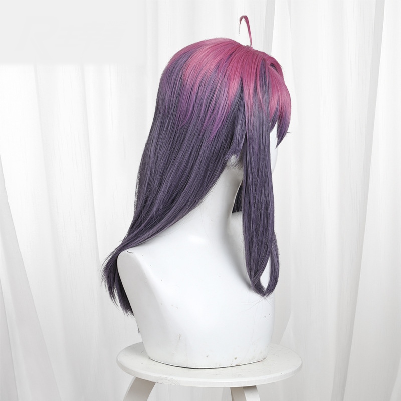 Noko Shikanoko Gradient Pink-purple Long Cosplay Wig for My Deer Friend Nokotan - 393F - Image 3