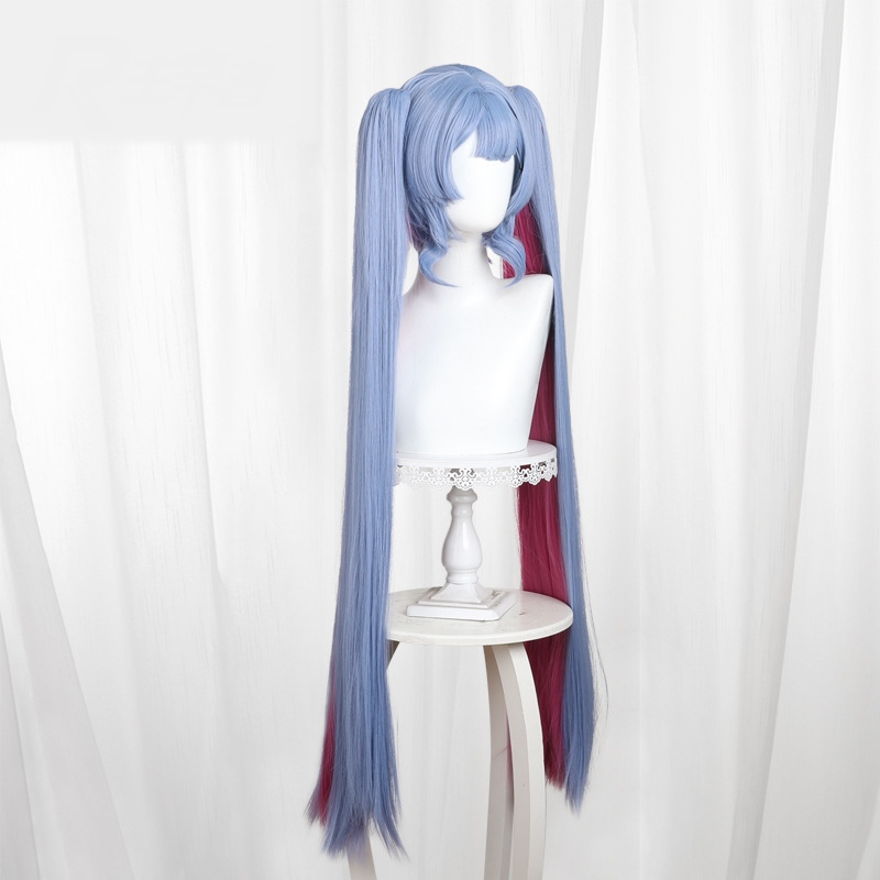 Hatsune Miku Gradient Pink Clip-in Twin Ponytail Cosplay Wig for Hatsune Miku - 042ZA - Image 2
