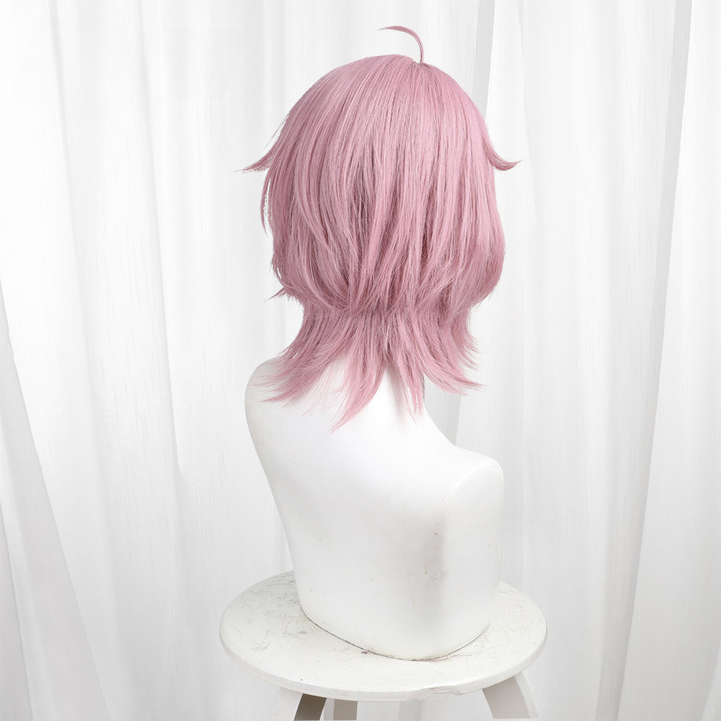 Aira Shiratori Pink Short Teased Cosplay Wig for DAN DA DAN - 780C - image 5