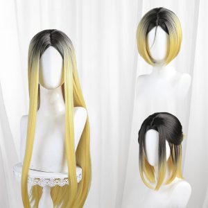 Kenma Kozume Gradient Dyed Scalp-top Cosplay Wig for Haikyu!! - 343BA