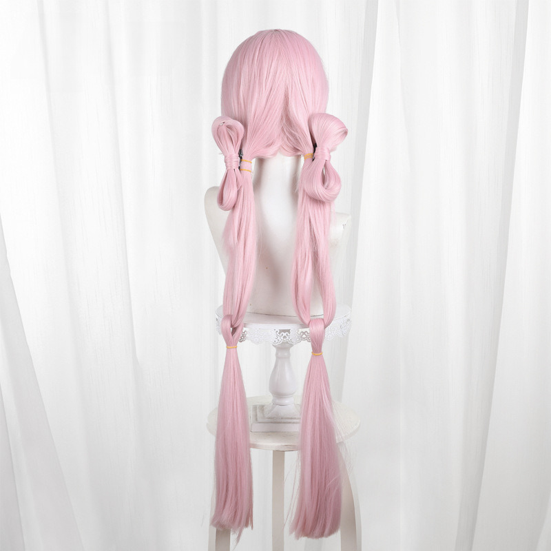 Yin Ziping Pink Long Cosplay Wig for Naraka: Bladepoint - 552CA - image 5