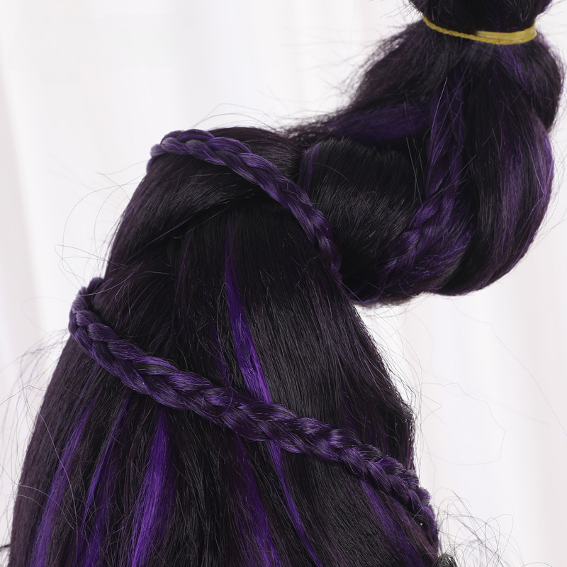 Mary Sanderson Hun Purple Spiked Cosplay Wig for Hocus Pocus 2 - 405U - Image 5