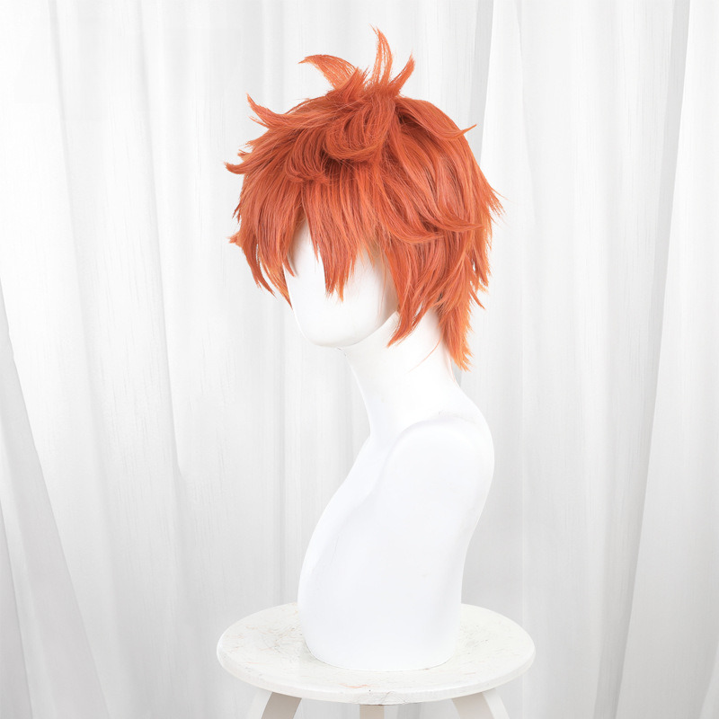 Shoyo Hinata Orange Short Flipped Styled Cosplay Wig for Haikyu!! - 343F - image 2