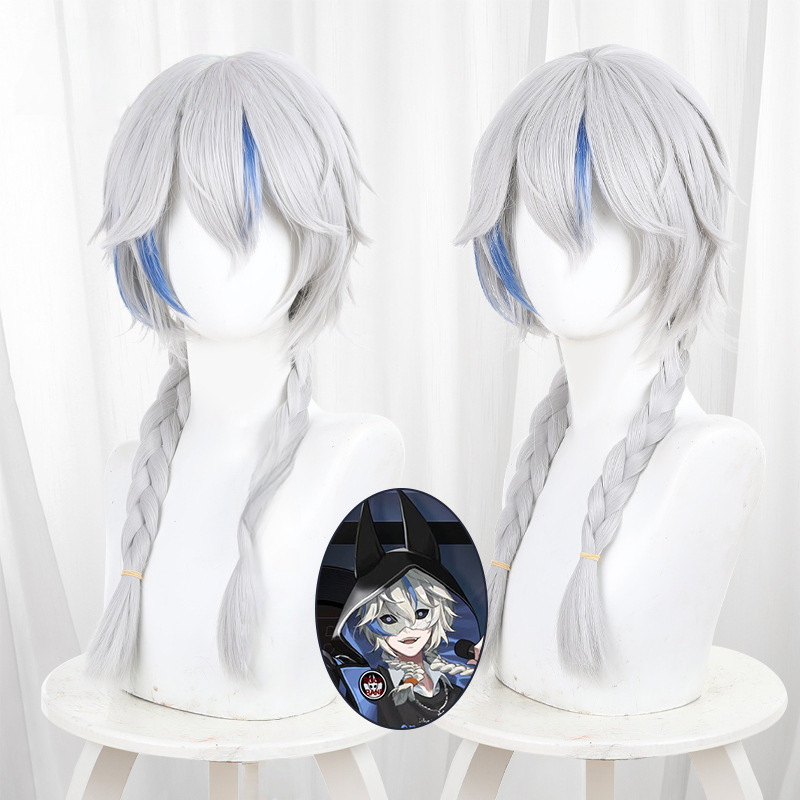 Night Watch Highlighted Braided Cosplay Wig for Identity V - 476 - image 1