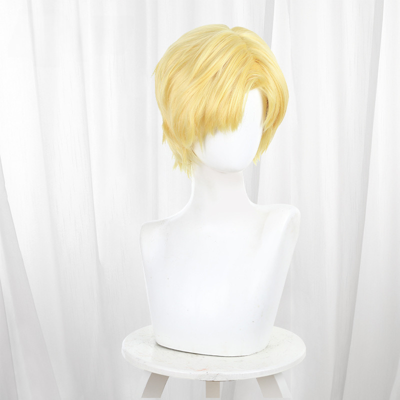 Rafal Golden Blonde Short Cosplay Wig for Orb: On the Movements of the Earth - 523F - image 3