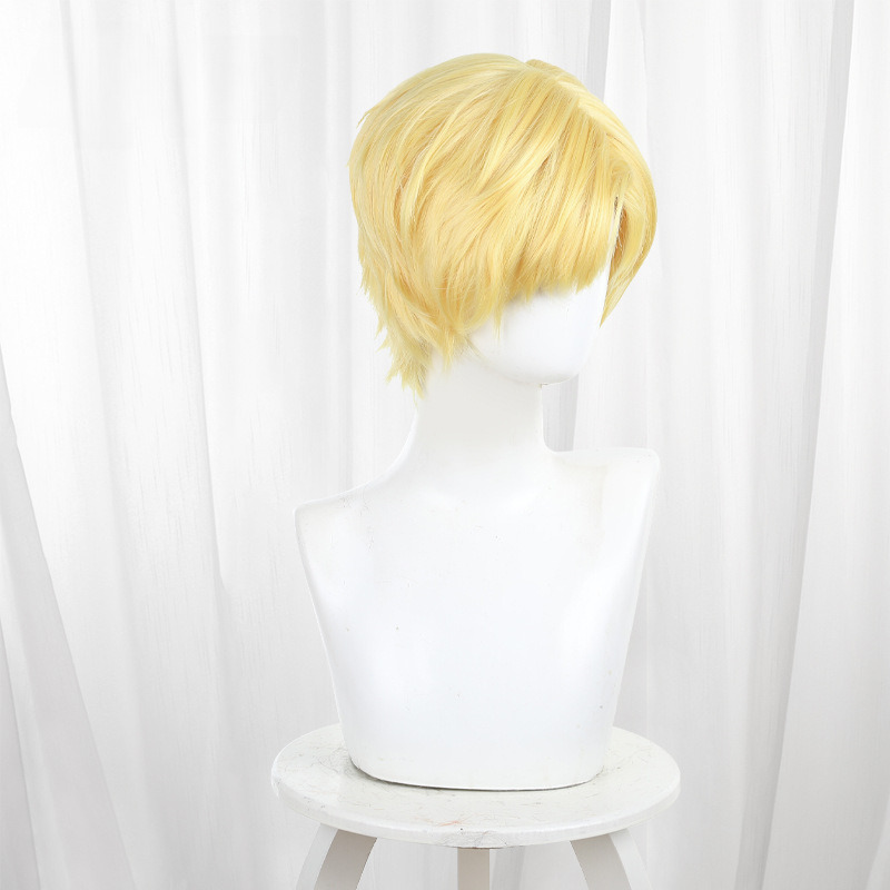 Rafal Golden Blonde Short Cosplay Wig for Orb: On the Movements of the Earth - 523F - image 4