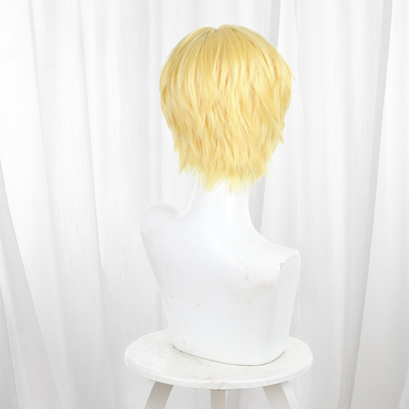 Rafal Golden Blonde Short Cosplay Wig for Orb: On the Movements of the Earth - 523F - image 5
