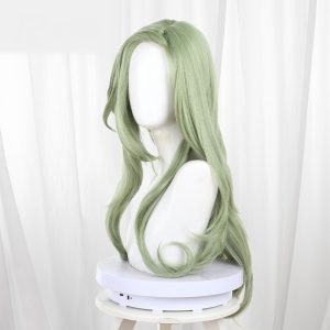 Yin Ziping Green Scalp-top Long Wavy Cosplay Wig for Naraka: Bladepoint - 552CB