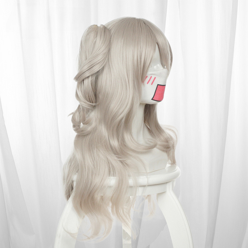 Nao Tomori Gray-white White Twin Ponytail Cosplay Wig for Charlotte - 384C - Image 4