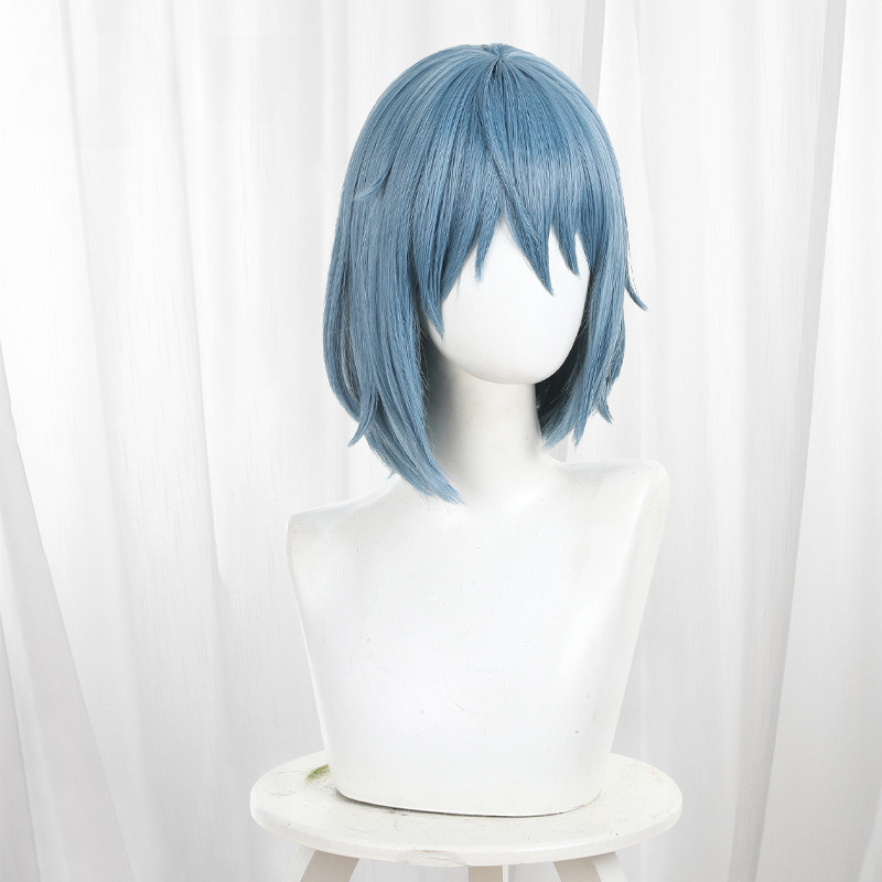 Sayaka Miki Scalp-top Short Cosplay Wig for Puella Magi Madoka Magica - 208B - image 3