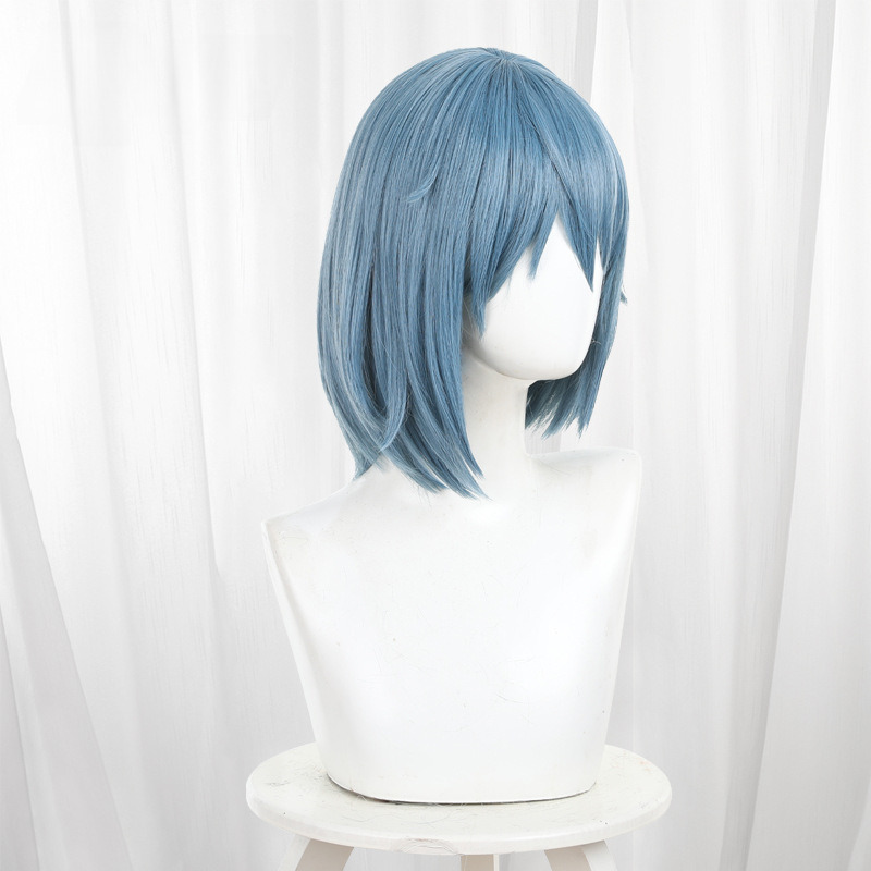 Sayaka Miki Scalp-top Short Cosplay Wig for Puella Magi Madoka Magica - 208B - image 4