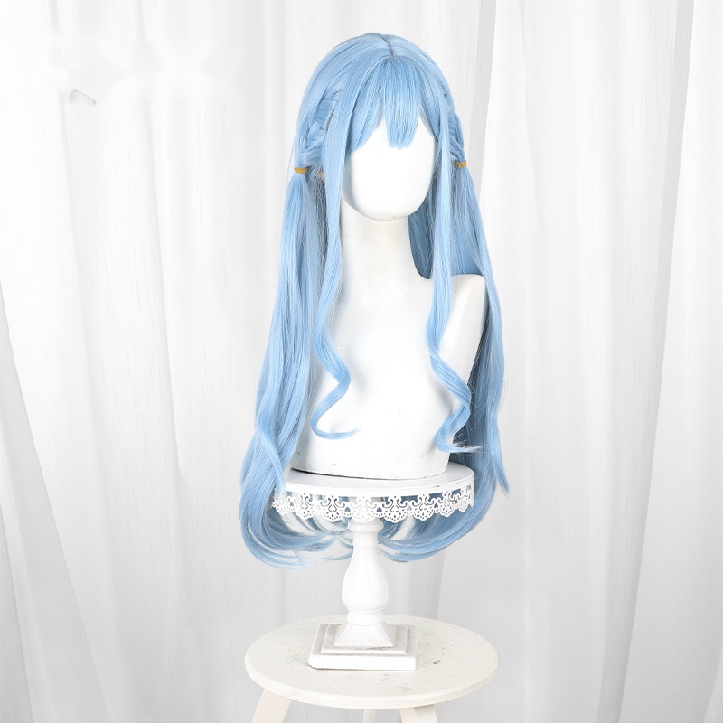 Sakiko Togawa Blue Braided Long Cosplay Wig for BanG Dream! - 586E - Image 2