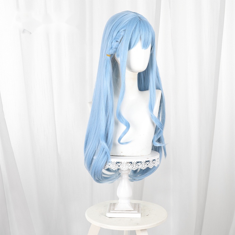 Sakiko Togawa Blue Braided Long Cosplay Wig for BanG Dream! - 586E - Image 3