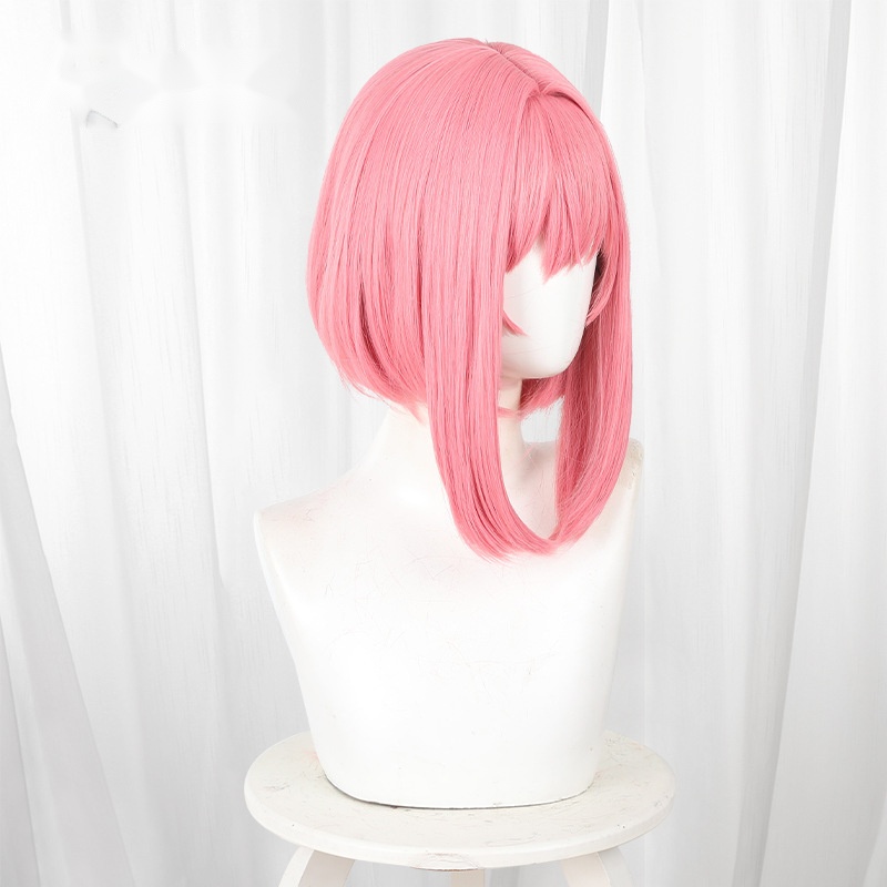 Hakari Hanazono Sakura Pink Short Cosplay Wig for The 100 Girlfriends Who Really, Really, Really, Really, Really Love You - 561AB - Image 3