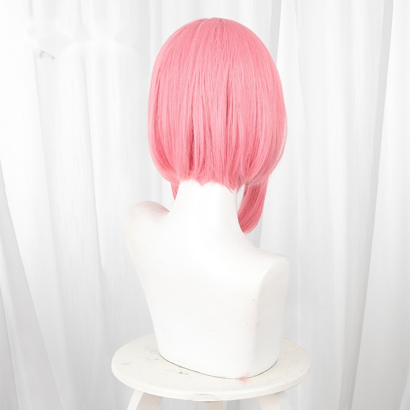 Hakari Hanazono Sakura Pink Short Cosplay Wig for The 100 Girlfriends Who Really, Really, Really, Really, Really Love You - 561AB - Image 4