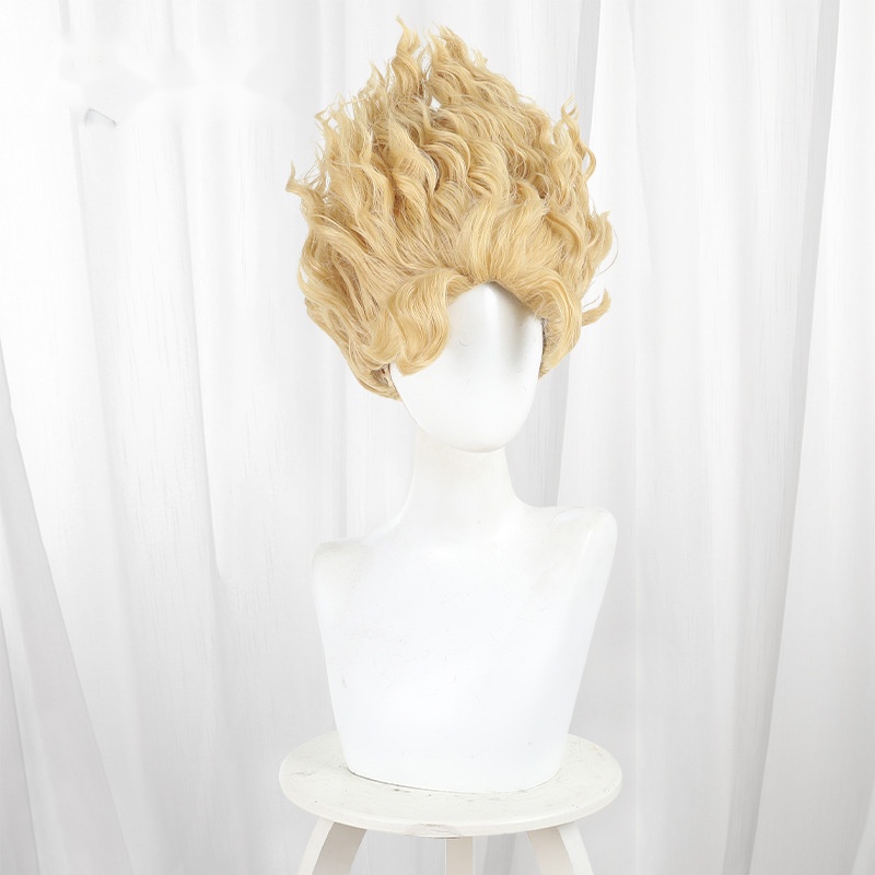 Hullabaloo Blonde Short Spiked Cosplay Wig for Identity V - 562Q - Image 2