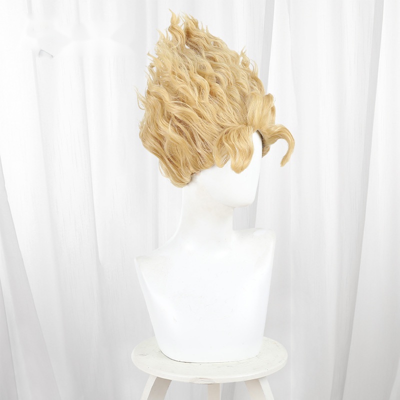 Hullabaloo Blonde Short Spiked Cosplay Wig for Identity V - 562Q - Image 3