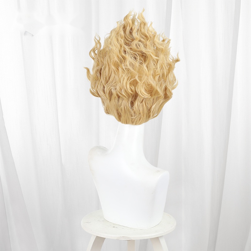 Hullabaloo Blonde Short Spiked Cosplay Wig for Identity V - 562Q - Image 4