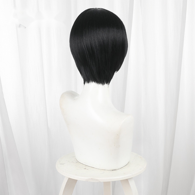 Yoshiki Tsujinaka Scalp-top Short Cosplay Wig for The Summer Hikaru Died - 591A - Image 4