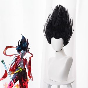 Ne Zha Spiked Cosplay Wig for Ne Zha - 495B
