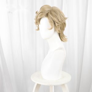 Meteorologist Short Curly Teased Cosplay Wig for Identity V