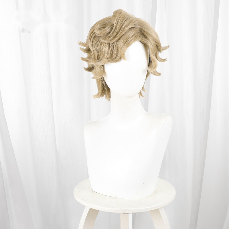 Meteorologist Short Curly Teased Cosplay Wig for Identity V - Image 2