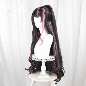 Yu Ling Long Ku Luo Mi Fa Highlighted Clip-in Long Wavy Cosplay Wig for Naraka: Bladepoint - 552H