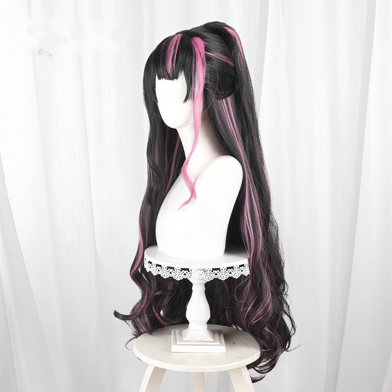 Yu Ling Long Ku Luo Mi Fa Highlighted Clip-in Long Wavy Cosplay Wig for Naraka: Bladepoint - 552H