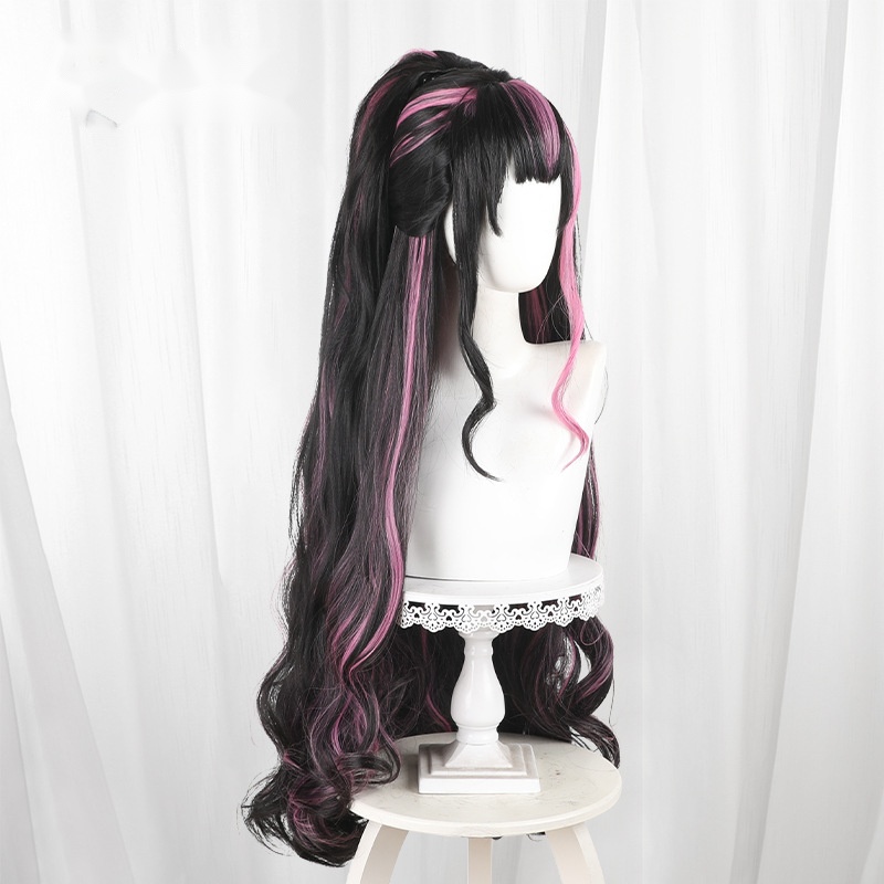 Yu Ling Long Ku Luo Mi Fa Highlighted Clip-in Long Wavy Cosplay Wig for Naraka: Bladepoint - 552H - Image 3